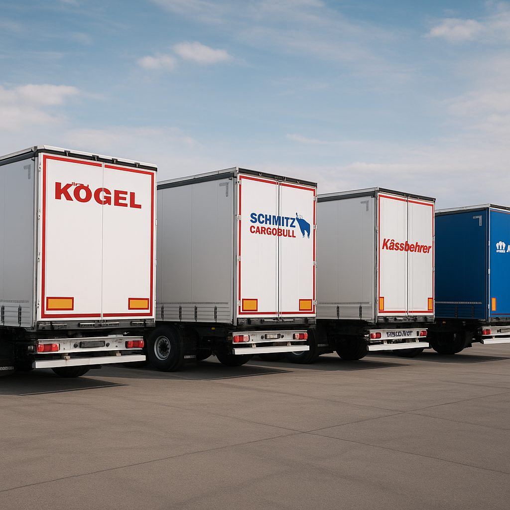 Najlepsze marki naczep na rynku europejskim