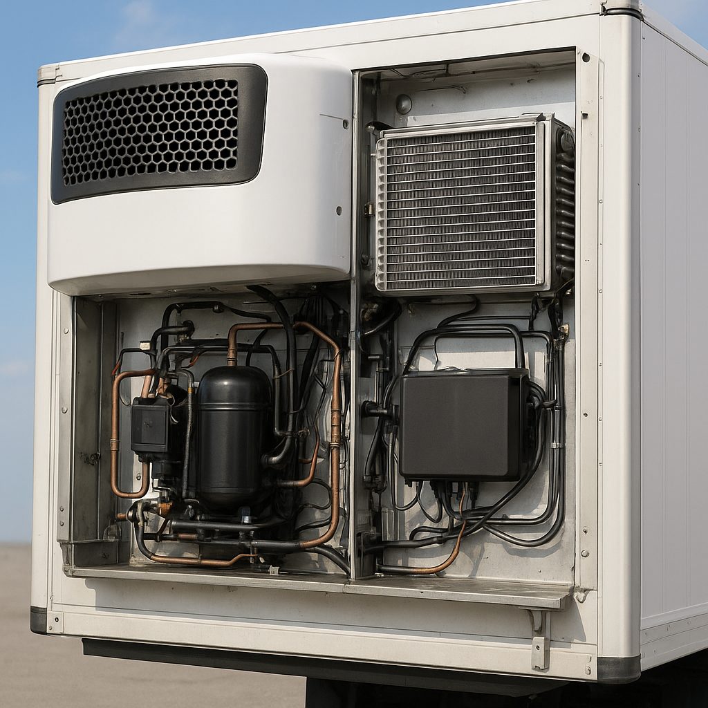 Jak działa system chłodzenia w naczepach chłodniczych