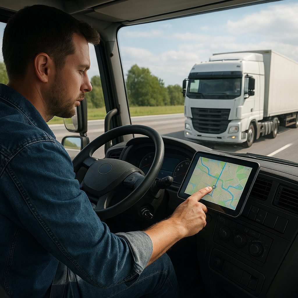 Jak działa GPS w pojazdach ciężarowych