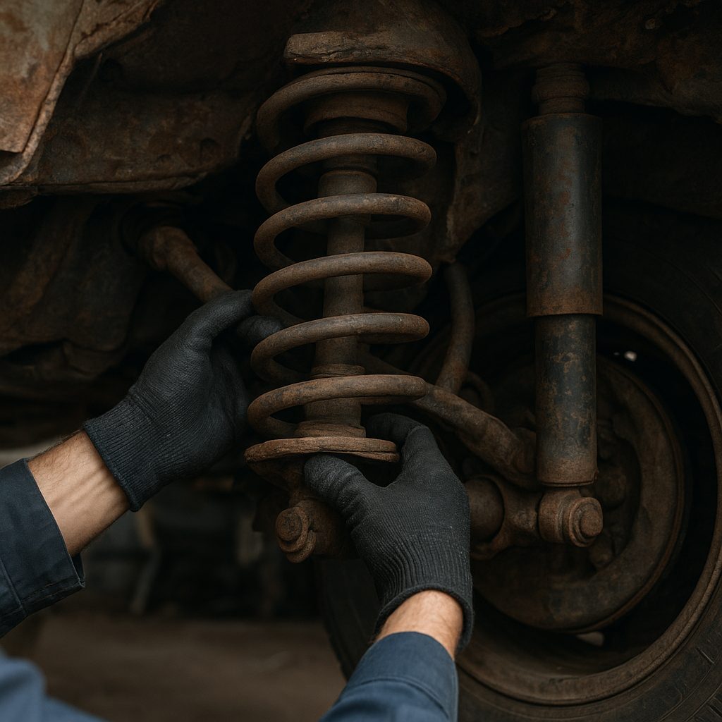 Zawieszenie w starym samochodzie – na co uważać