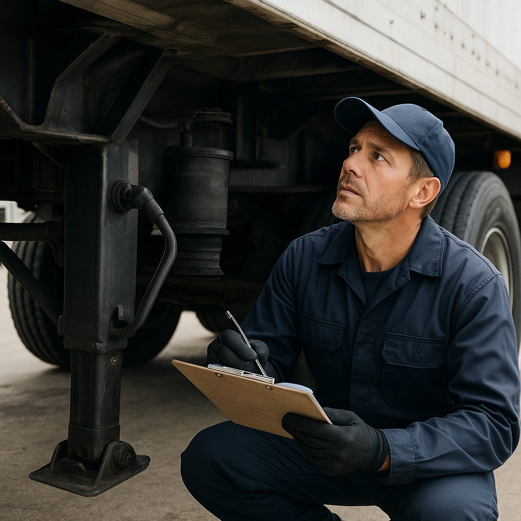 Jak przygotować naczepę do przeglądu
