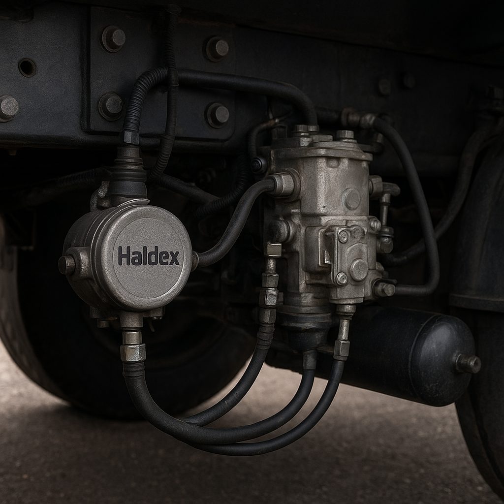 Jak działa system Haldex w naczepach
