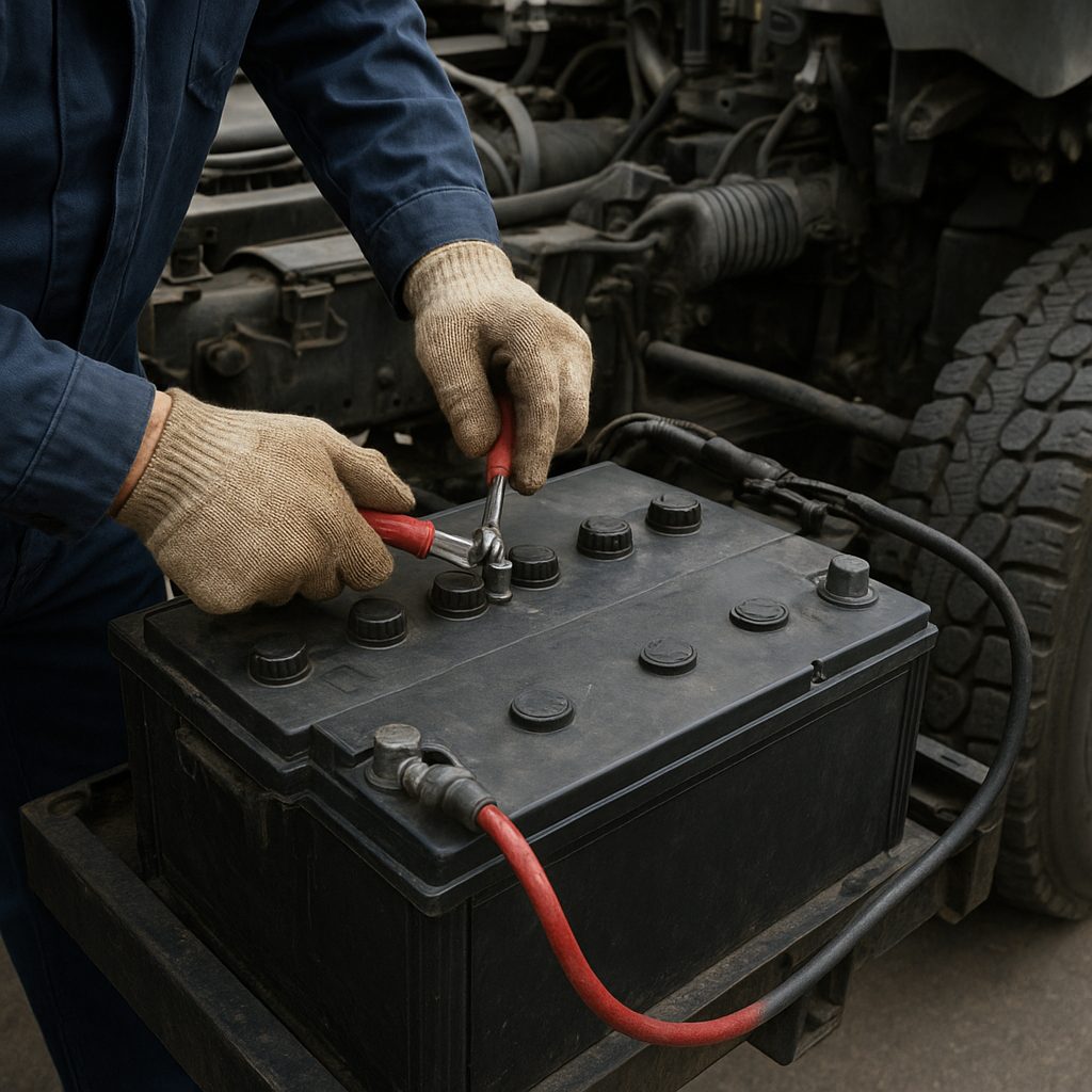 Jak dbać o akumulatory w tirze