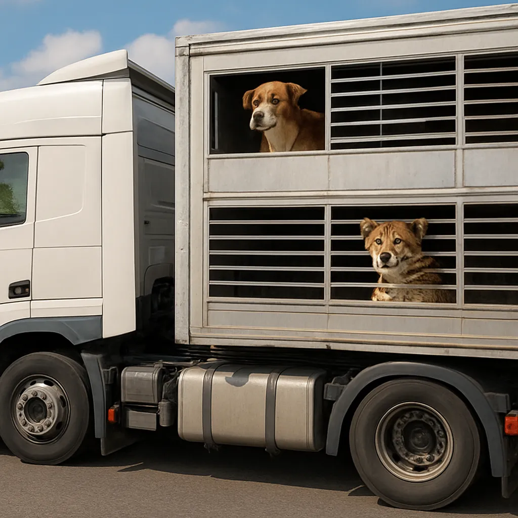 Jakie są przepisy dotyczące przewozu zwierząt tirami