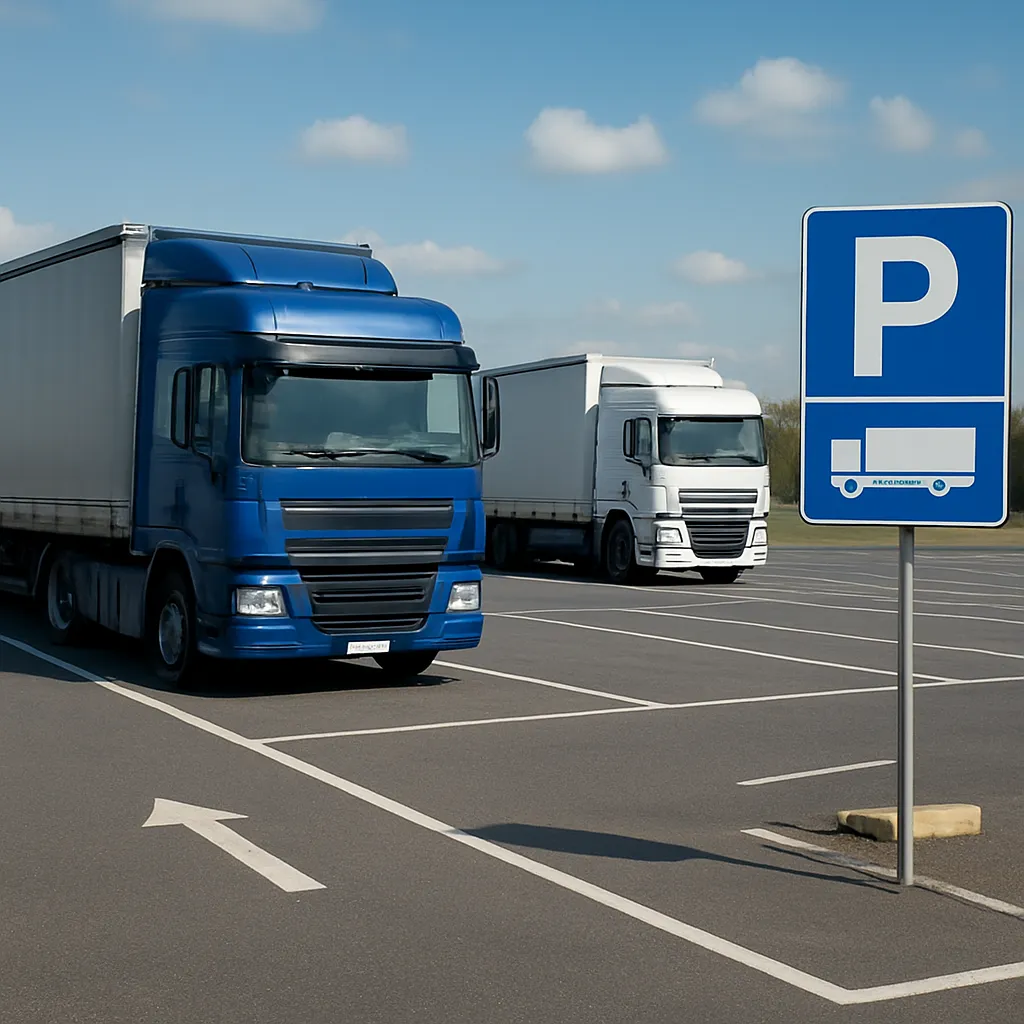 Jakie są zasady korzystania z parkingów TIR